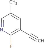 3-Ethynyl-2-fluoro-5-methylpyridine