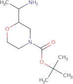 tert-Butyl 2-(1-aminoethyl)morpholine-4-carboxylate