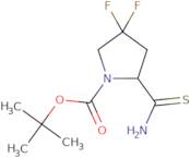 tert-Butyl 2-carbamothioyl-4,4-difluoropyrrolidine-1-carboxylate