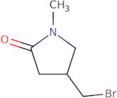 4-(bromomethyl)-1-methylpyrrolidin-2-one