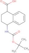 4-((tert-Butoxycarbonyl)amino)-1,2,3,4-tetrahydronaphthalene-1-carboxylic acid