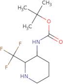 tert-Butyl N-[2-(trifluoromethyl)piperidin-3-yl]carbamate