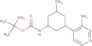 tert-Butyl (3-(3-aminopyridin-4-yl)-5-methylcyclohexyl)carbamate