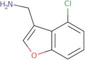 (4-Chloro-1-benzofuran-3-yl)methanamine