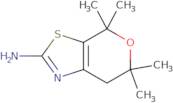 4,4,6,6-Tetramethyl-6,7-dihydro-4H-pyrano[4,3-d]thiazol-2-amine