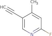 5-Ethynyl-2-fluoro-4-methylpyridine