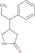 4-(1-Phenylpropyl)pyrrolidin-2-one