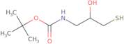 tert-Butyl N-(2-hydroxy-3-sulfanylpropyl)carbamate