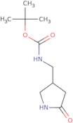 tert-Butyl N-[(5-oxopyrrolidin-3-yl)methyl]carbamate