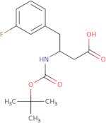 3-(Boc-amino)-4-(3-fluorophenyl)butyric acid