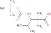 3-{[(tert-Butoxy)carbonyl]amino}-2,2,4-trimethylpentanoic acid