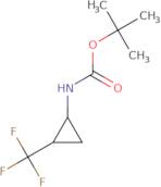 tert-butyl N-[2-(trifluoromethyl)cyclopropyl]carbamate