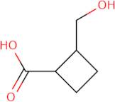 2-(Hydroxymethyl)cyclobutane-1-carboxylic acid