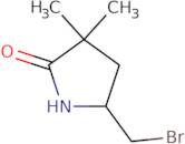 5-(Bromomethyl)-3,3-dimethylpyrrolidin-2-one