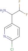 1-(6-Chloropyridin-3-yl)-2,2-difluoroethan-1-amine