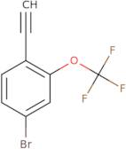 4-Bromo-2-(trifluoromethoxy)phenylacetylene