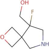 {8-Fluoro-2-oxa-6-azaspiro[3.4]octan-8-yl}methanol