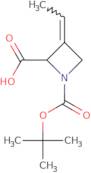 (3Z)-1-[(tert-Butoxy)carbonyl]-3-ethylideneazetidine-2-carboxylic acid