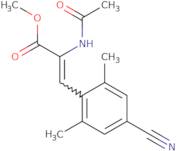 (Z)-Methyl 2-acetamido-3-(4-cyano-2,6-dimethylphenyl)acrylate