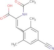 (Z)-2-Acetamido-3-(4-cyano-2,6-dimethylphenyl)acrylic acid