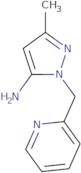 3-Methyl-1-(pyridin-2-ylmethyl)-1H-pyrazol-5-amine