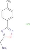 {[3-(4-Methylphenyl)-1,2,4-oxadiazol-5-yl]methyl}amine hydrochloride