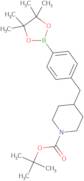 tert-Butyl 4-(4-(4,4,5,5-tetramethyl-1,3,2-dioxaborolan-2-yl)benzyl)piperidine-1-carboxylate