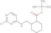 2-[(2-Chloro-pyrimidin-4-ylamino)-methyl]-piperidine-1-carboxylic acid tert-butyl ester