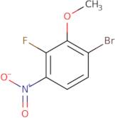 1-Bromo-3-fluoro-2-methoxy-4-nitrobenzene