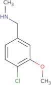 [(4-Chloro-3-methoxyphenyl)methyl](methyl)amine