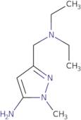 3-[(Diethylamino)methyl]-1-methyl-1H-pyrazol-5-amine