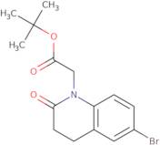 tert-Butyl 2-(6-bromo-2-oxo-3,4-dihydroquinolin-1(2H)-yl)acetate