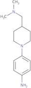 4-{4-[(Dimethylamino)methyl]piperidin-1-yl}aniline