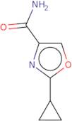 2-Cyclopropyl-1,3-oxazole-4-carboxamide
