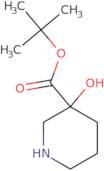 tert-Butyl 3-hydroxypiperidine-3-carboxylate