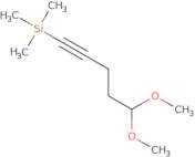 (5,5-Dimethoxypent-1-yn-1-yl)trimethylsilane