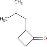 2-(2-Methylpropyl)cyclobutan-1-one