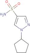 1-Cyclopentyl-1H-pyrazole-4-sulfonamide