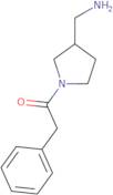 1-[3-(Aminomethyl)pyrrolidin-1-yl]-2-phenylethan-1-one