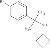 N-[2-(4-Bromophenyl)propan-2-yl]cyclobutanamine