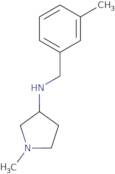 1-Methyl-N-[(3-methylphenyl)methyl]pyrrolidin-3-amine