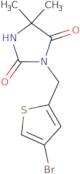 3-[(4-Bromothiophen-2-yl)methyl]-5,5-dimethylimidazolidine-2,4-dione