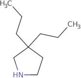 3,3-Dipropylpyrrolidine