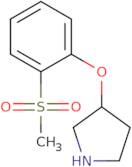 3-(2-Methanesulfonylphenoxy)pyrrolidine