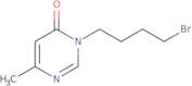 3-(4-Bromobutyl)-6-methyl-3,4-dihydropyrimidin-4-one