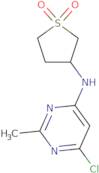 3-((6-Chloro-2-methylpyrimidin-4-yl)amino)tetrahydrothiophene 1,1-dioxide