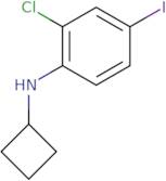 2-Chloro-N-cyclobutyl-4-iodoaniline