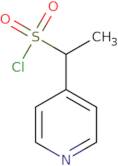 1-(Pyridin-4-yl)ethane-1-sulfonyl chloride