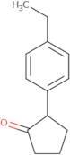 2-(4-Ethylphenyl)cyclopentan-1-one