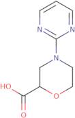 4-(Pyrimidin-2-yl)morpholine-2-carboxylic acid